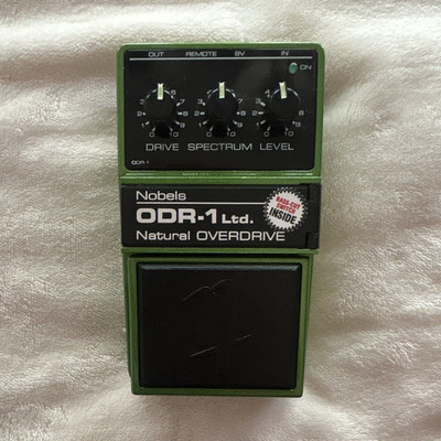 Nobels ODR-1 Ltd. Natural Overdrive Analog Pedal for Electric Guitar