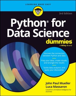 Python for Data Science For Dummies by John Paul Mueller (Paperback Book)