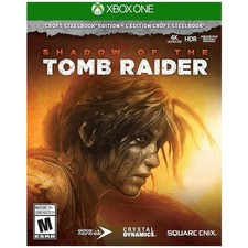 Shadow Of The Tomb Raider Croft Steelbook Edition Xbox One Brand New
