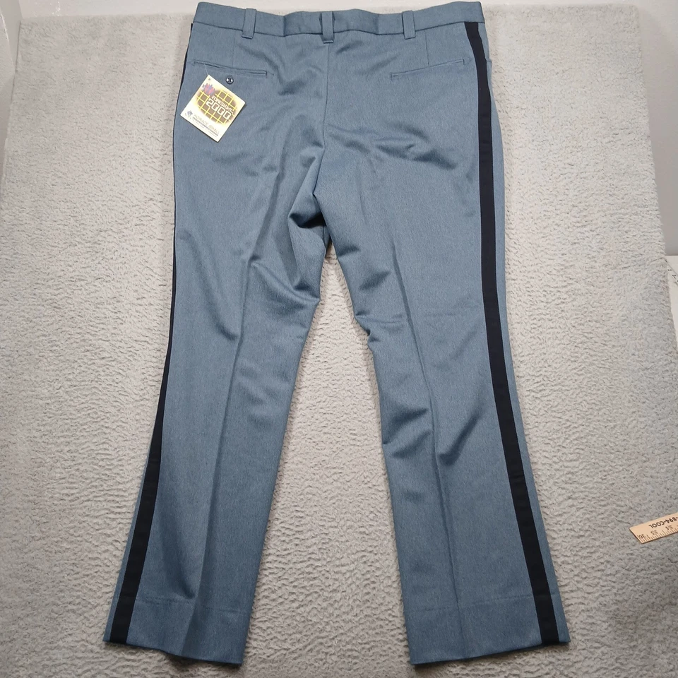 Horace Small Foresight 2000 Uniform Pants Men's 46R Blue Black Stripe NWT - Image 2 of 4