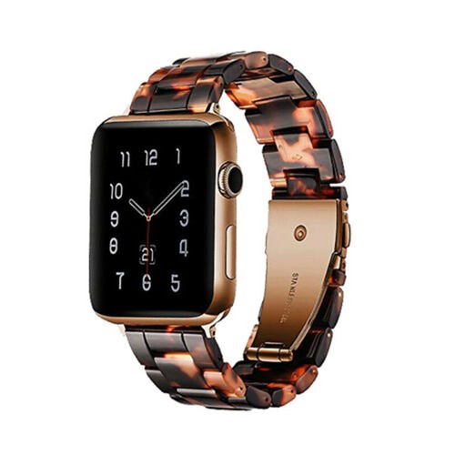 Link Strap Resin Luxury Band for Apple Watch Series 9 8 7 6 5 4 3 38/42/40/49mm - Picture 23 of 23