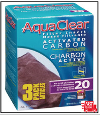 Aqua Clear AquaClear 20 Activated Carbon Inserts, Aquarium Filter Replacement Me