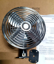 Kalmar Ottawa Overhead Cab Fan 12VDC Silver M...