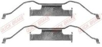Original Quick Brake ZubehöRsatz Scheibenbremsbelag 109-1148 FüR Alfa Romeo BMW