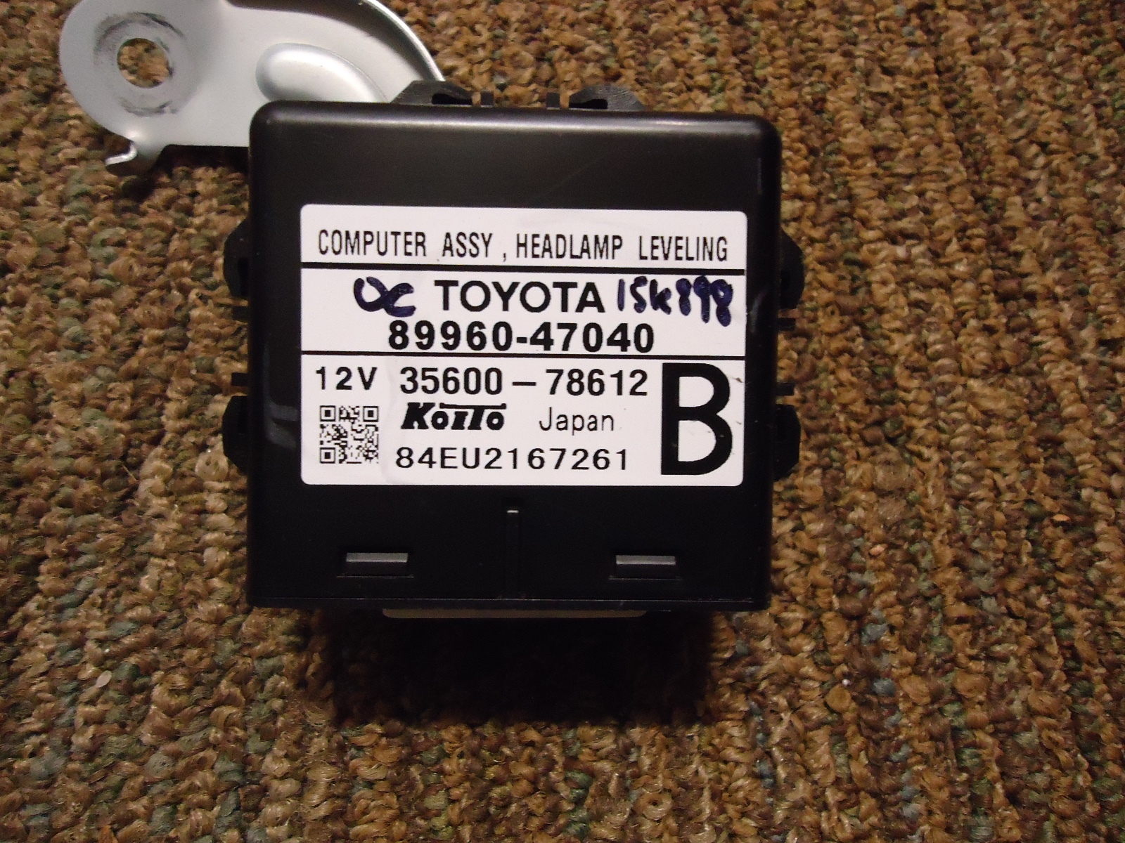 LAMPS ECU ECM COMPUTER PRIUS 1363929 06 07 08 09 HEADLAMP LEVELING 