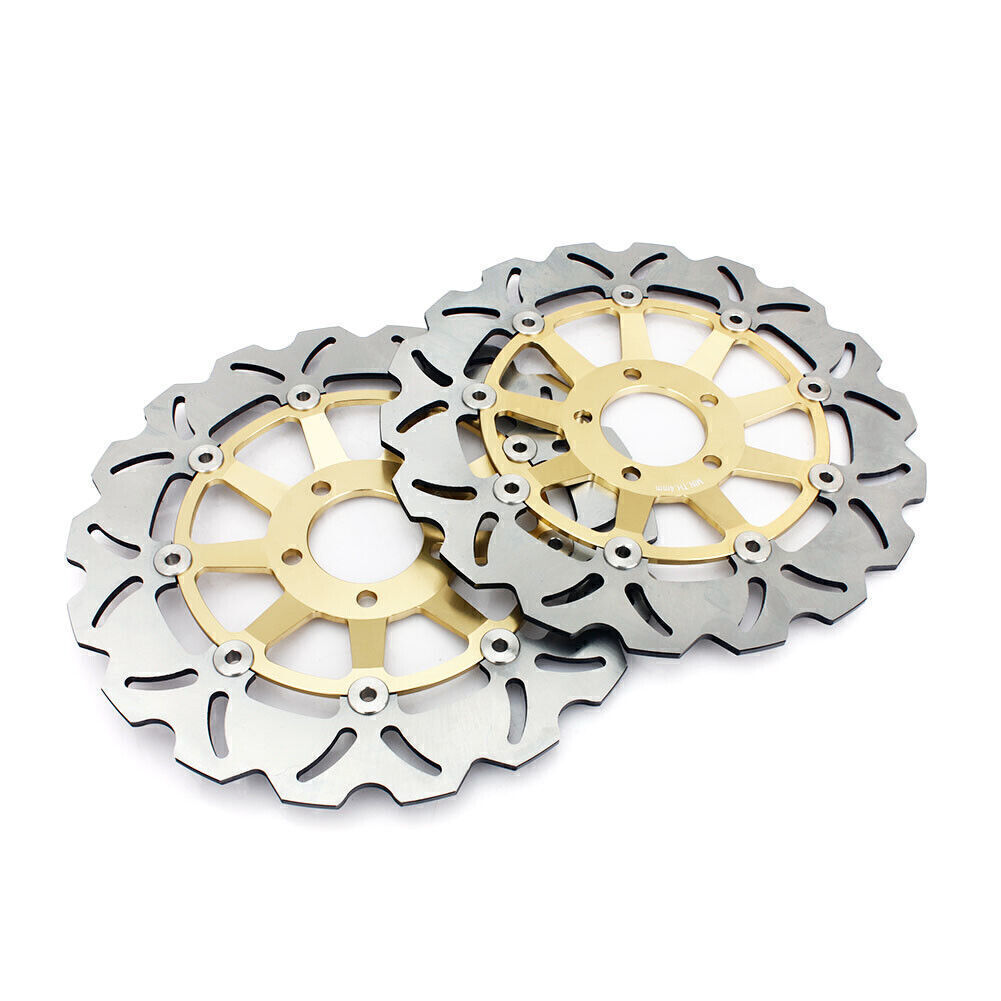 ろのふ For Kawasaki Front Brake Rotors ZX-12R NINJA 1200 2000-2003