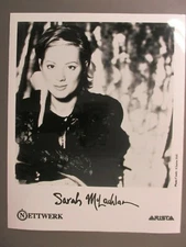 Sarah McLachlan black & white 8 X 10 glossy promo photo ORIGINAL Vertical !