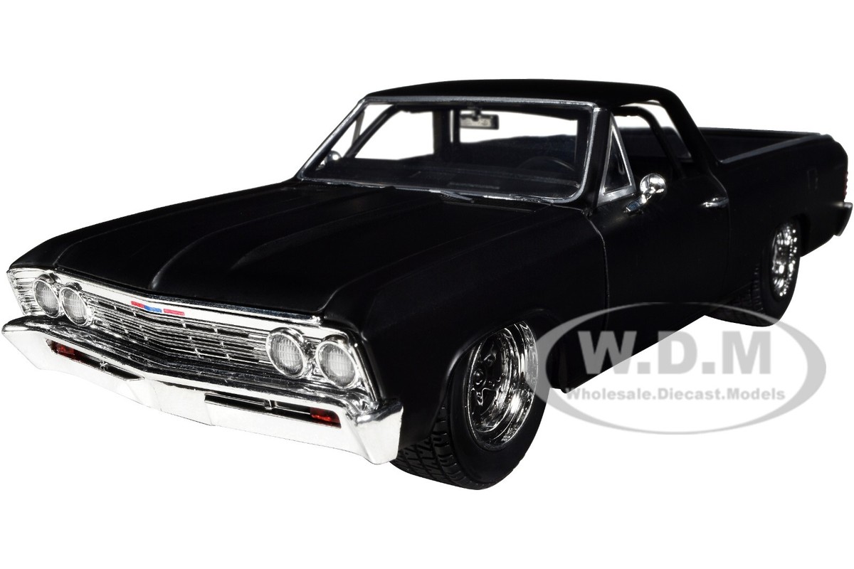 1967 CHEVROLET EL CAMINO MATT BLACK 