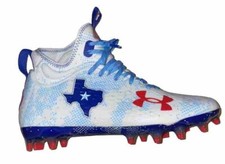 Under Armour Men's Spotlight Lux 2 MC TEXAS Football Cleats Size 9 MSRP 140