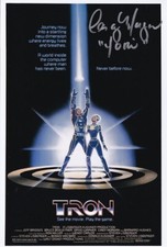 CINDY MORGAN signed autograph 20x30cm TRON in person autograph COA