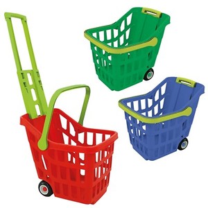 kids plastic shopping trolley