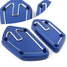 Front Brake & Clutch Reservoir Cap Blue For BMW K1600GT R1200GS R1250R R nineT
