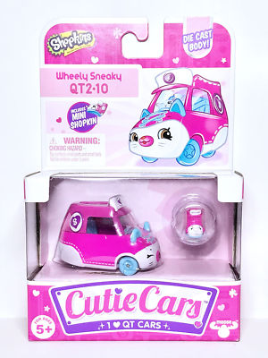 Shopkins Cutie Cars QT2-10 Wheely Sneaky Series 2 New