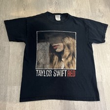 Youth Size M 2013 Taylor Swift Red Tour Double Sided Graphic Tour Date Shirt