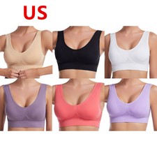 US Women Bra Top Lace Push Up Shelf Sheer 1/4 Cups Underwired Bralette Underwear