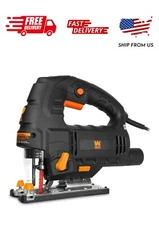 WEN 6.6-Amp Variable Speed Orbital Jig Saw with Laser and LED Light, 33606