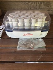 Sunbeam Hair Setter Hot Rollers Curlers SBPC70 Pagent Prom Wedding Missing Clips