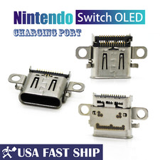 1-10 X Type-C USB Charging Port Dock Connector Charger For Nintendo Switch OLED