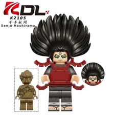 2 inch Custom Naruto Shippuden, Hashirama Senju Sage Mode Minifigure