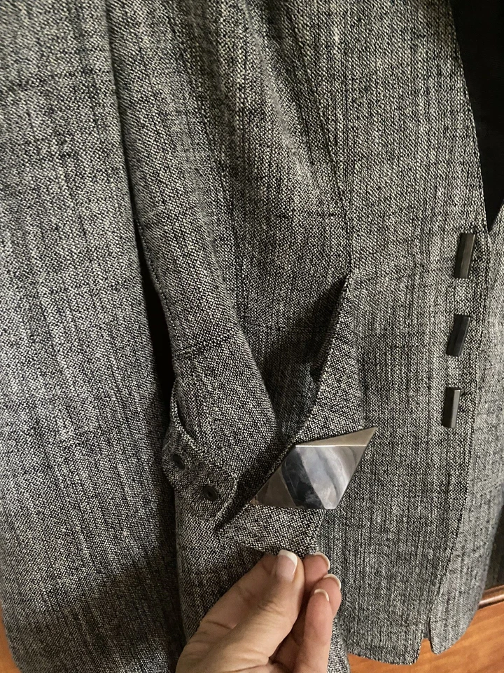 Traje pantalón thierry mugler vintage alta costura 44 Foto 3 de 4