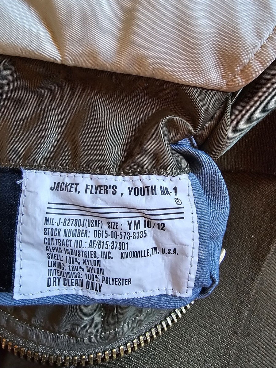 Kith Kids x Alpha Industries Toddler MA-1 Bomber Jacket Camo
