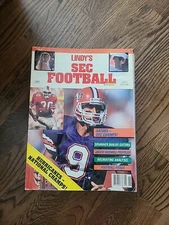 1991 Lindy's Southeastern Football Magazine Florida, Miami On Cover