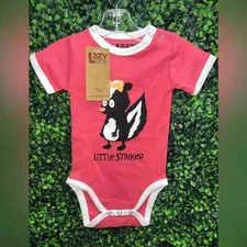 NWT Lazy One skunk one piece