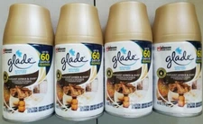 4 Glade Elegant Amber & Oud  Automatic Spray Refill 6.2 oz  Scented Oil