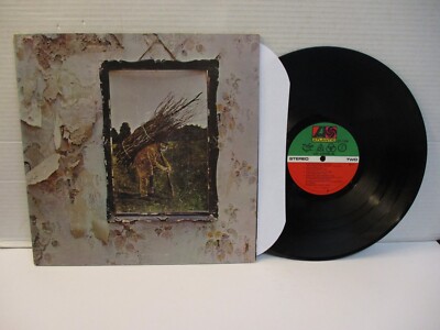 1293: Led Zeppelin ''IV'' Atlantic SD 7208 NM/VG+ w/generic inner