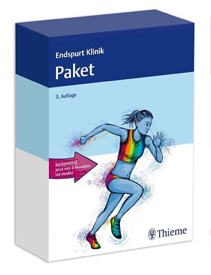 Endspurt Klinik Paket im Schuber, 3. Auflage, Mit Via Medici 3 Monate, Thieme