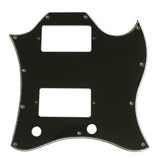 4 Ply Black Pickguard Guitar Parts For Gibson SG Standard Full Face Style