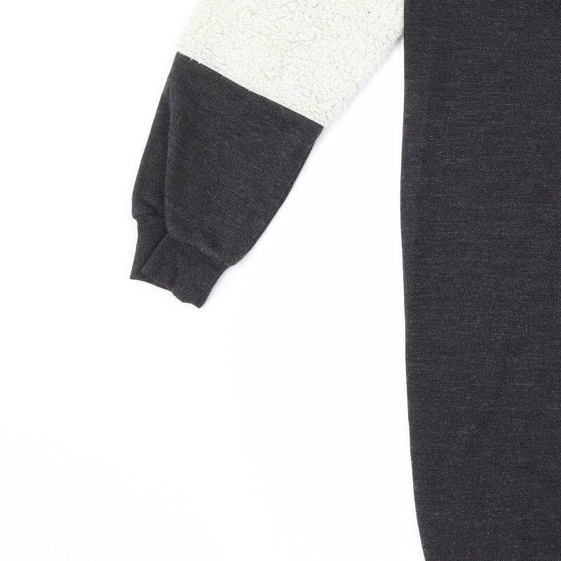 Select Womens Grey Colourblock Polyester Blend Sw… - image 12