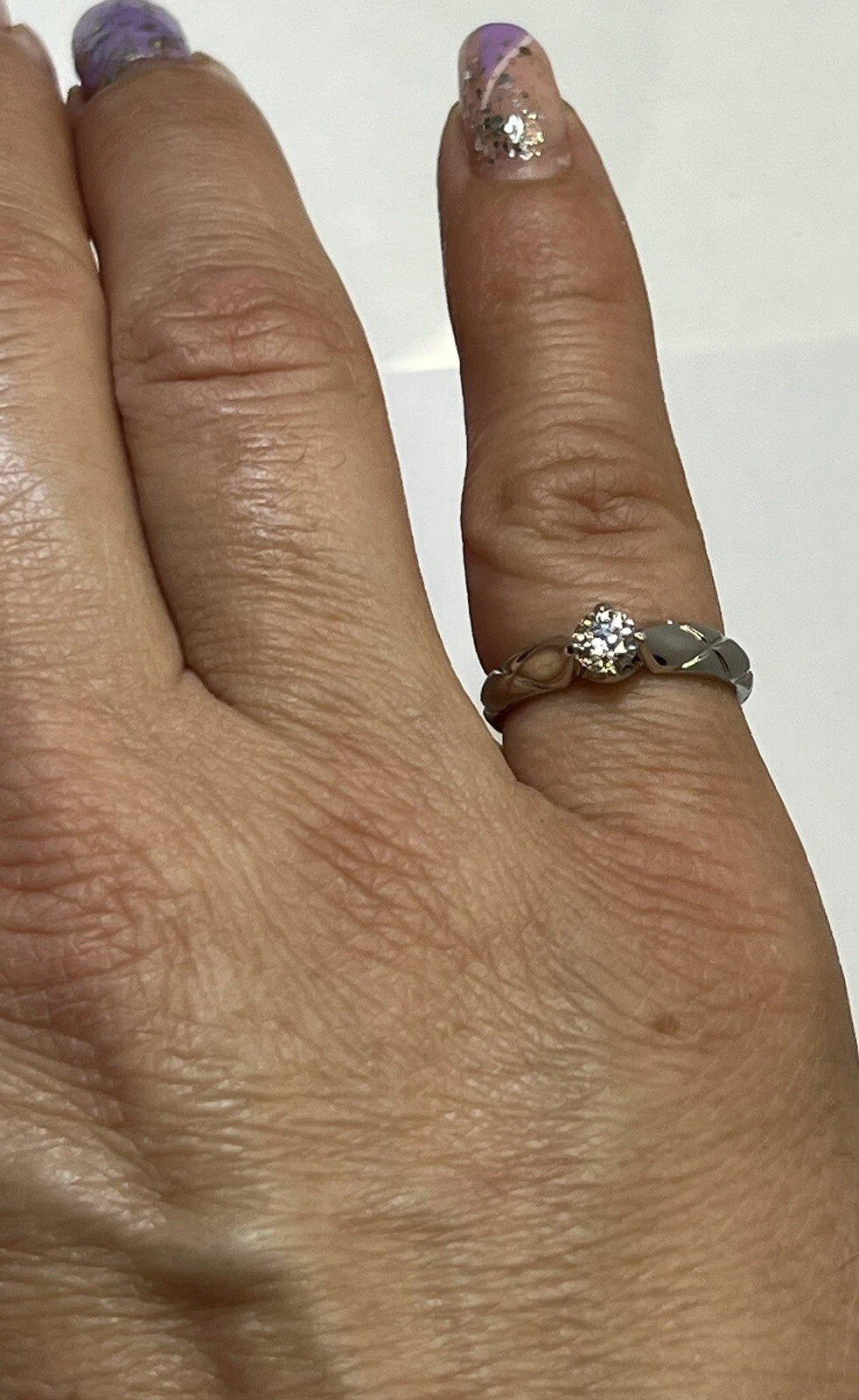 Anello diamante Chanel 0 32 carati PT950 taglia 49 autentico rapporto GIA 2297029682