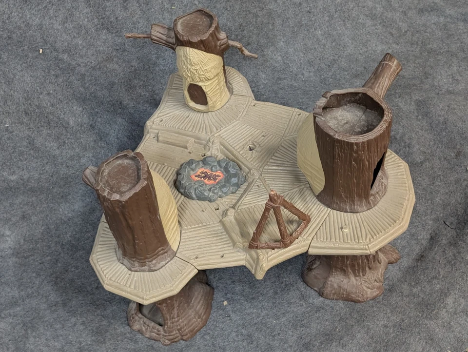 Juego Kenner vintage de juguete Star Wars Ewok Village 1983 (no completo) Foto 4 de 4