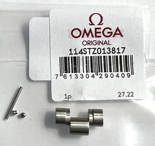 Autentico! Omega Speedmaster TUTTO SPAZZOLATO Link per chiusura bracciale # STZ013899