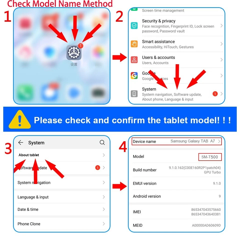 Kids Case For TCL Tab 10 Gen 2 10.36" 2023 Shockproof Heavy Duty Rugged Cover - Image 3 of 4
