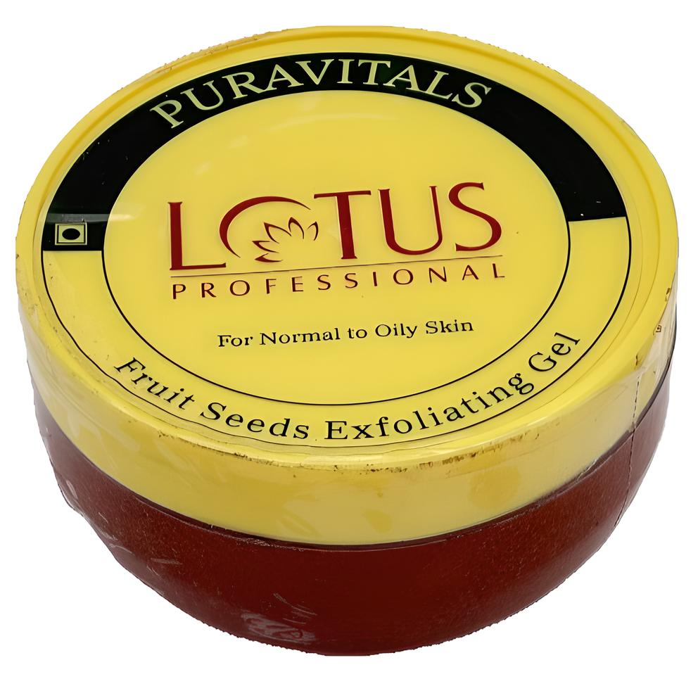 LOTUS PROFESSIONAL PURAVITALS FRUIT SEED EXFOLIATING GEL FOR NORMAL TO OILY SKIN
