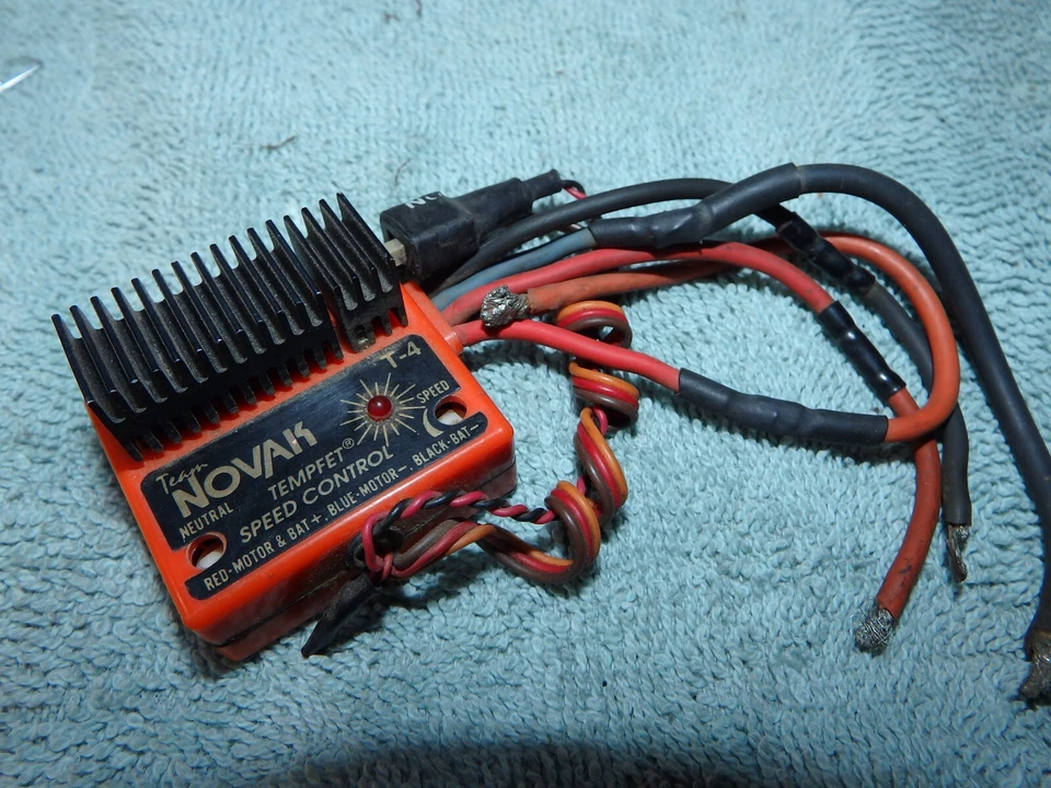 Vintage Team Novak T-4 Tempfet Electronic Speed Control rc10 kyosho losi - Image 2 of 4