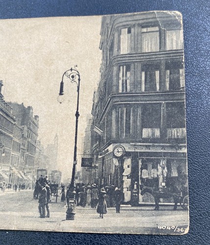 Sauchiehall Street Glasgow Postcard, 1920, Stamp, Volk Estate - Picture 3 of 6