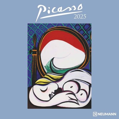 Picasso 2025 Broschürenkalender, 30x30cm, Wandkalender mit Abbildungen von P...
