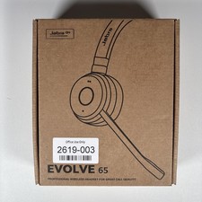 Jabra Evolve 65 TE Wireless Mono Headset On-Ear w/ Mic 6693-833-309-01
