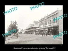 Katanning Western Australia View Of Austral Tce c1910 Old Large Historic Photo