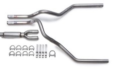 07-15 Ford F150 F250 Truck 2.5 Mandrel Dual Exhaust Glasspack Muffler