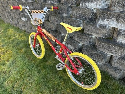 Retro 2021 SE Bikes PK Ripper X Vans BMX 20” Red Yellow HTF | eBay