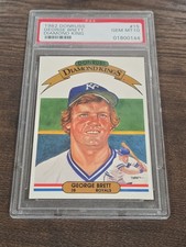 1982 Donruss Diamond Kings #15 George Brett PSA 10 GEM MT Royals HOF