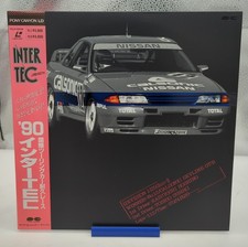 1990 Intertec Nissan Skyline Gt-r R32 Japan Laserdisc Pclp-00126 Racing Jdm