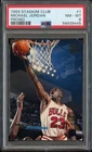 1993 STADIUM CLUB #1 MICHAEL JORDAN PROMO PSA 8 NM-MT