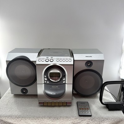 Philips MC138 CD/CD-R/ CD-RW Compatible System Player Tested Working With Remote