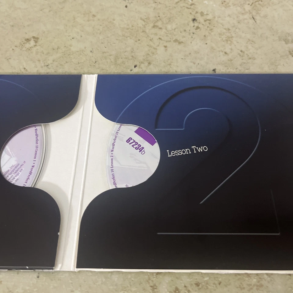 VIDEO PROFESSOR Word Perfect 3-CD Lessons Set - 2004 - Image 4 of 4