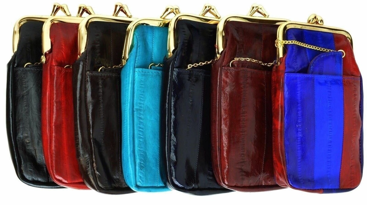 eel skin cigarette case New Genuine and Lighter Holder Eel Skin Cigarette Case -